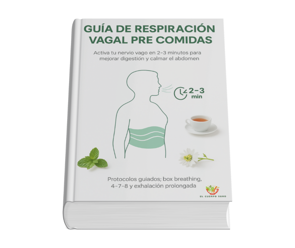 Guía de Respiración Vagal Pre-Comidas